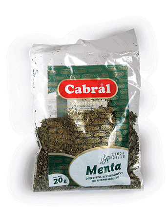 Te Cabral Menta Bolsa 20Gr