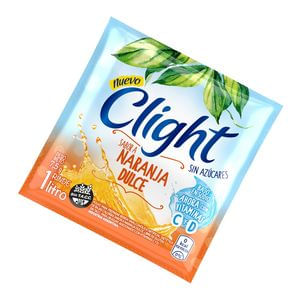 Jugo Clight En Polvo Naranja Dulce 8Gr