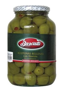 Aceituna Barcatti Rellena Morron Frasco 318Cc