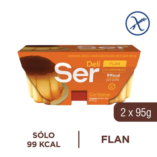 Postre Ser Vainilla Con Caramelo 2Und 100Gr
