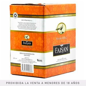 Vino Faisan Rosado Dulce Bag In Box 5Lt
