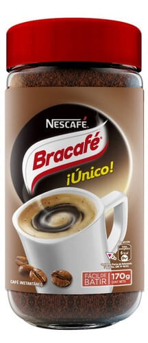 Cafe Nescafe Bracafe Frasco 170Gr