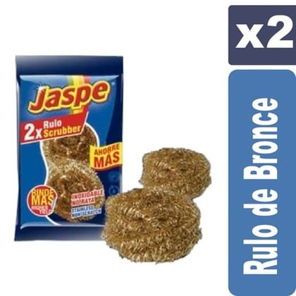 Esponja Jaspe Rulo Bronce 2Un