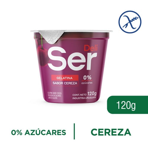 Gelatina Ser Cereza 120Gr