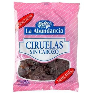Ciruelas La Abundancia Sin Carozo 250Gr