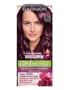 Coloracion Garnier Nutrisse 316 Castaño Oscuro Ceniza