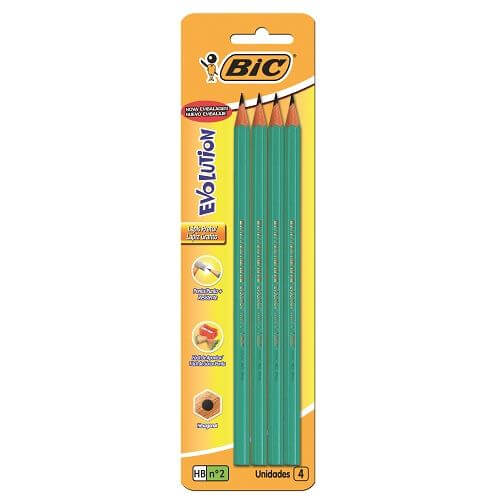 LAPIZ BIC EVOLUTION HB 4UN