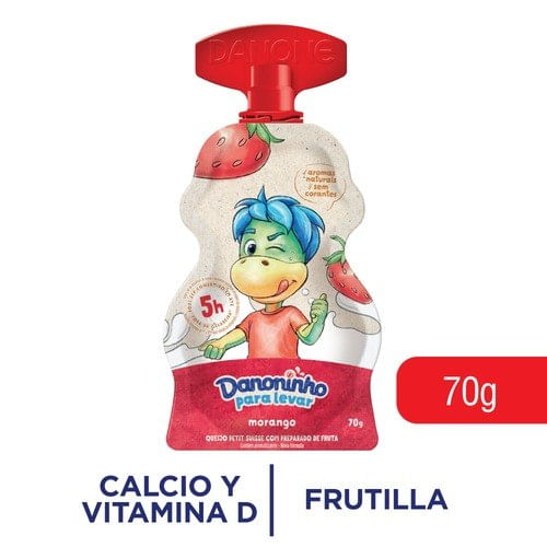 Alimento Danonino Pouch 70Gr