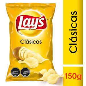 Papas Fritas Lays Clasica 150Gr