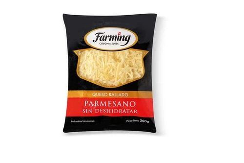 Queso Rallado Farming Parmesano 200Gr