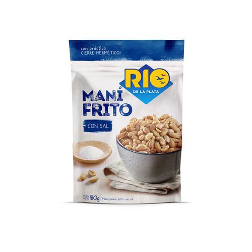 Mani Rio De La Plata Frito Con Sal 180Gr