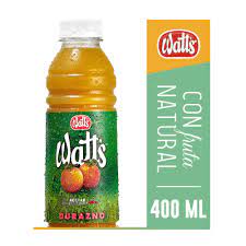 Jugo Watts Nectar Durazno 400Cc