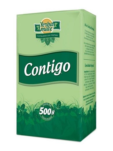 Yerba Contigo Con Lemongrass,Toronjil Y Menta 500Gr