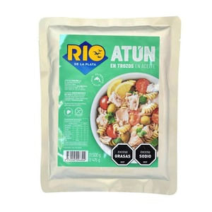 Atun Rio De La Plata Trozos En Aceite Sachet 500Gr