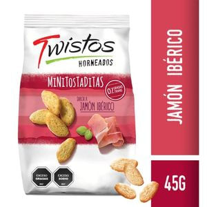 Tostadas Twistos Jamon 45Gr