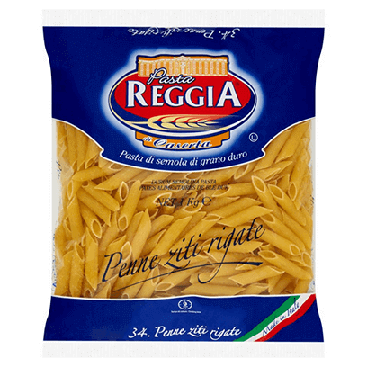 Fideos Reggia Penne Ziti Rigate 500Gr