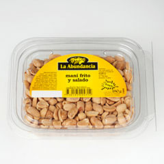 Mani La Abundancia Frito Salado Pote 180Gr