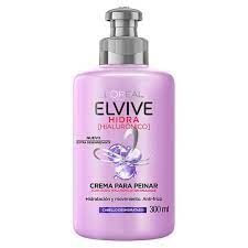 Crema De Peinar Elvive Hidra Hialuronico 300Ml