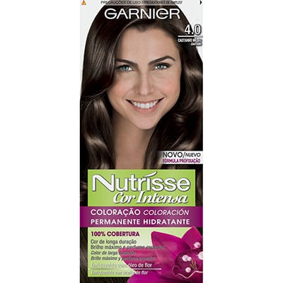 Coloracion Garnier Nutrisse 40 Castaño Medio