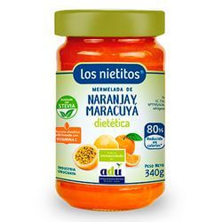 Mermelada Los Nietitos Dietetica 0% Naranja Y Maracuya 340Gr