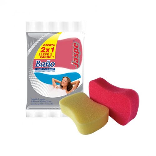 Esponja Baño 2X1Un