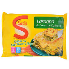 Lasagña Sadia Crema De Espinaca 600Gr