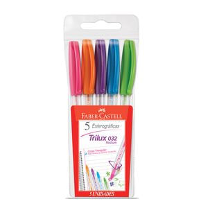 BOLIGRAFO FABER CASTELL 032 TRILUX 5UND COLORES