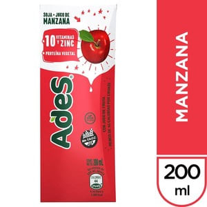 Jugo Ades Manzana 200Cc .