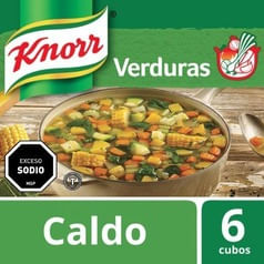 Caldo Knorr Verdura 6Cubos