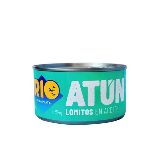Atun Rio De La Plata Entero En Aceite 354Gr