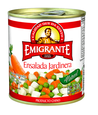 Jardinera El Emigrantes Vegetales 300 g