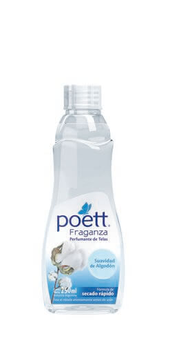 Perfumador De Ropa Poett Suavidad De Algodon Repuesto 250Cc