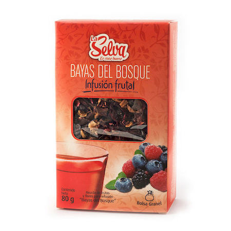 Te La Selva Frutal Bayas Del Bosque 80Gr