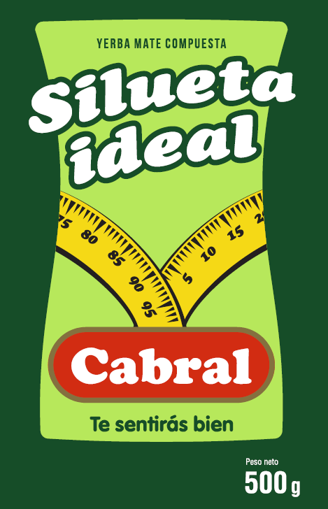 Yerba Cabral Silueta Ideal 500Gr