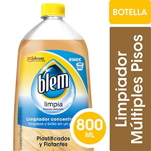 Limpiador Blem Plastificados Pyf Almendra Botella 800Ml