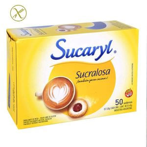 Edulcorante Sucaryl Sucralosa 50 Sobres