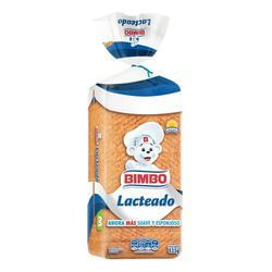 Pan Bimbo Lacteado Mediano 360Gr