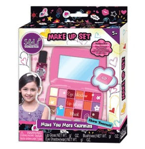 JUEGO SYLI DE BELLEZA CON ESTUCHE Y ESPEJO
