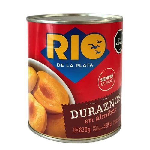 Duraznos En Almibar Rio De La Plata 800Gr