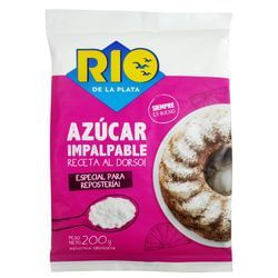 Azucar Rio De La Plata Impalpable 200Gr