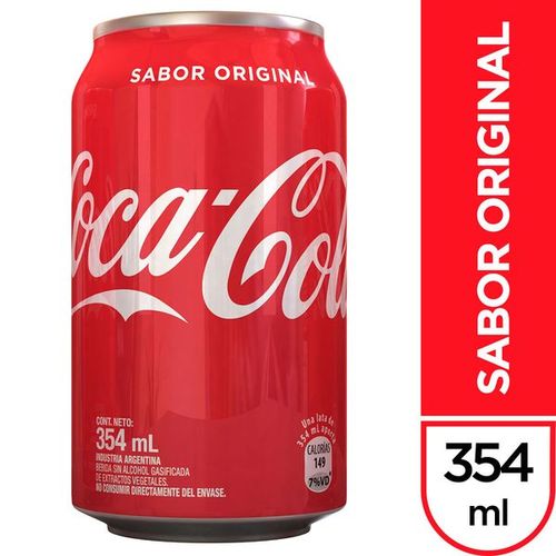 Refresco Coca Cola Lata .