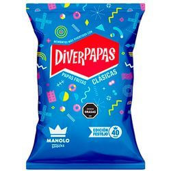 Papas Fritas Manolo Diverpapas Con Sal 390Gr