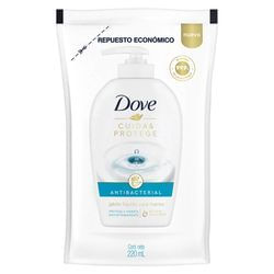 Jabon Dove Antibacterial Liquido 220Ml Para Manos Repuesto