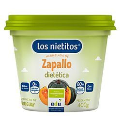Mermelada Los Nietitos Zapallo 400Gr 0%Dietetica
