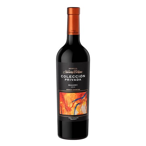 Vino Navarro Correas Malbec Tinto Pvc 750Cc