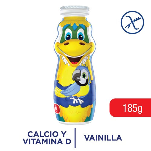 Yogur Danonino Botella Vainilla 185G