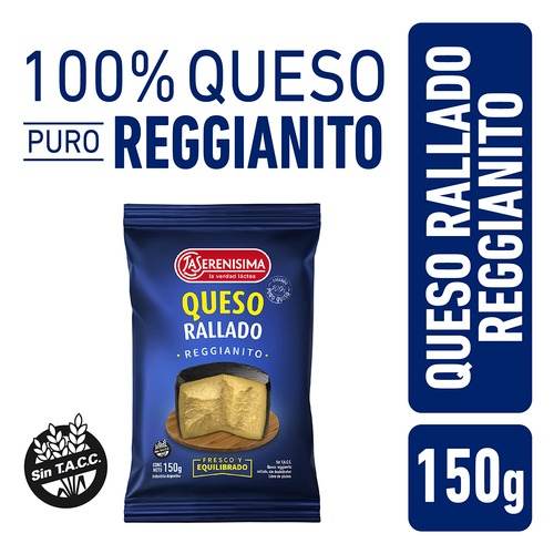 Queso Rallado La Serenisima Fino Sobre 120Gr