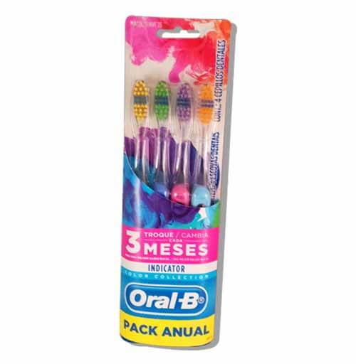 Cepillo Dental Oral-B Indicator Color Clasico 35Suave Bliste