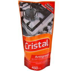 Limpiador Cristal Antigrasa Doy Pack 500Ml