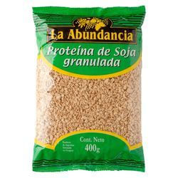 Proteina De Soja La Abundancia Granulada 400Gr